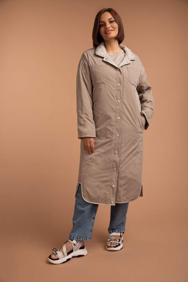 Э3241-122/м/22-01 Пальто утепленное Franco Vello