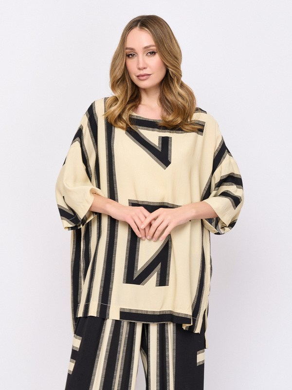 Э8301.1013/м/25-01 Блуза Mat Fashion