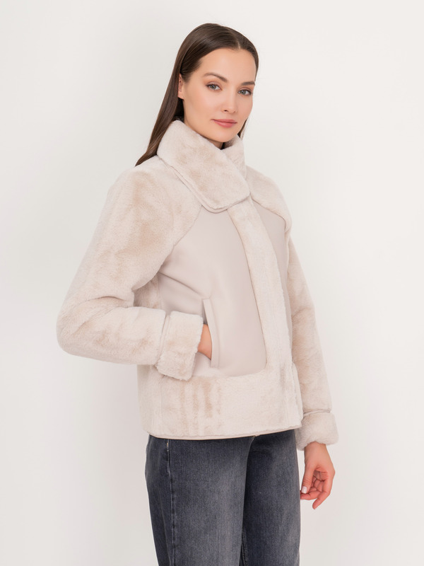 Э54560529 PERO/22-02 Куртка из искусственного меха EMME