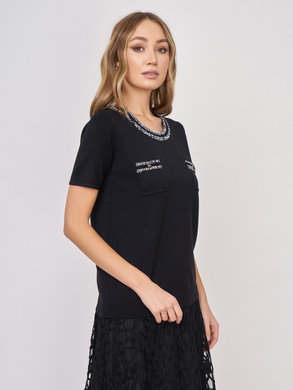 ЭAW892/22-02 Джемпер Leo&Ugo