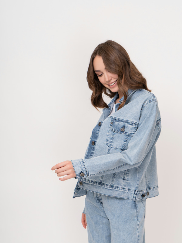 Э211249/10152/21-01 Куртка Джинсовая Unq