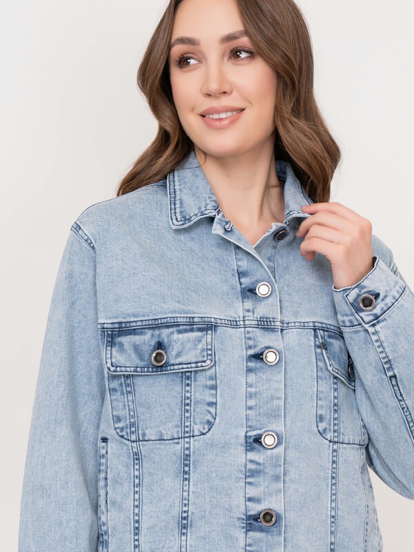 Э211249/10152/21-01 Куртка Джинсовая Unq