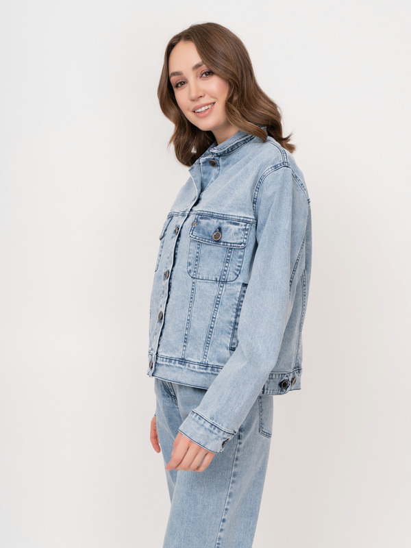 Э211249/10152/21-01 Куртка Джинсовая Unq