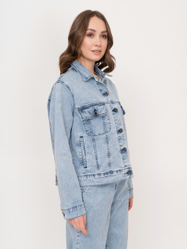 Э211249/10152/21-01 Куртка Джинсовая Unq