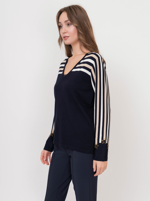 ЭAH553H20/20-02 Пуловер Leo&Ugo