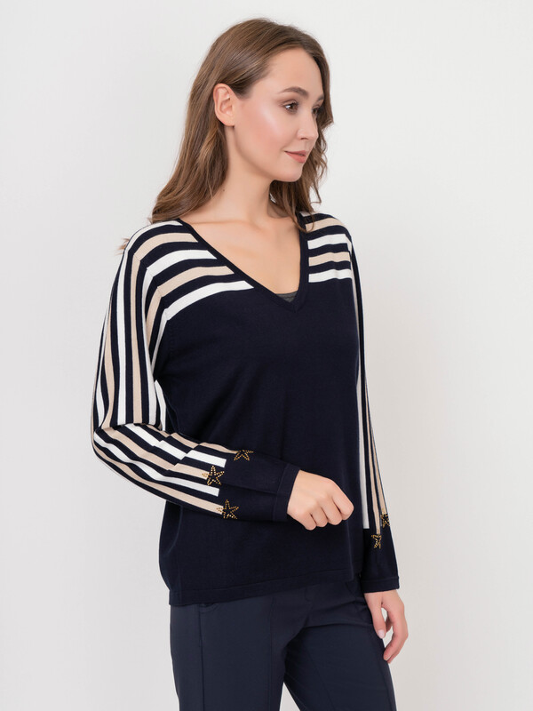 ЭAH553H20/20-02 Пуловер Leo&Ugo