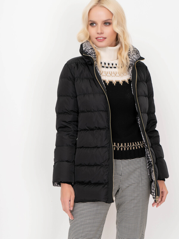 ЭSIRO/20-02 Куртка (пуховик) двухстор. Luisa Spagnoli