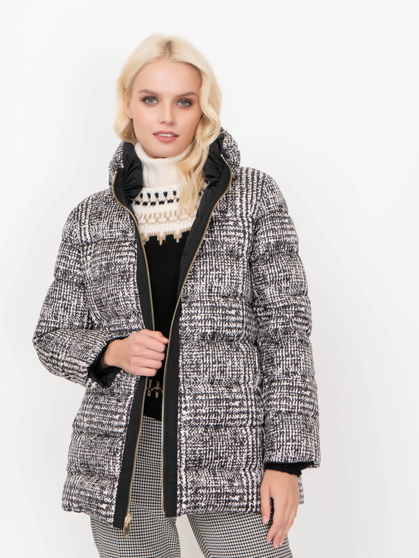 ЭSIRO/20-02 Куртка (пуховик) двухстор. Luisa Spagnoli