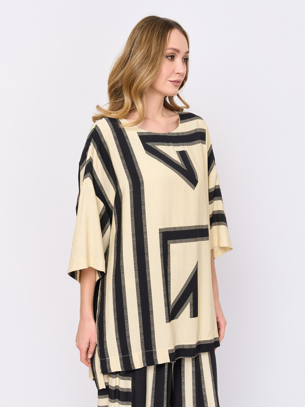 Э8301.1013/м/25-01 Блуза Mat Fashion