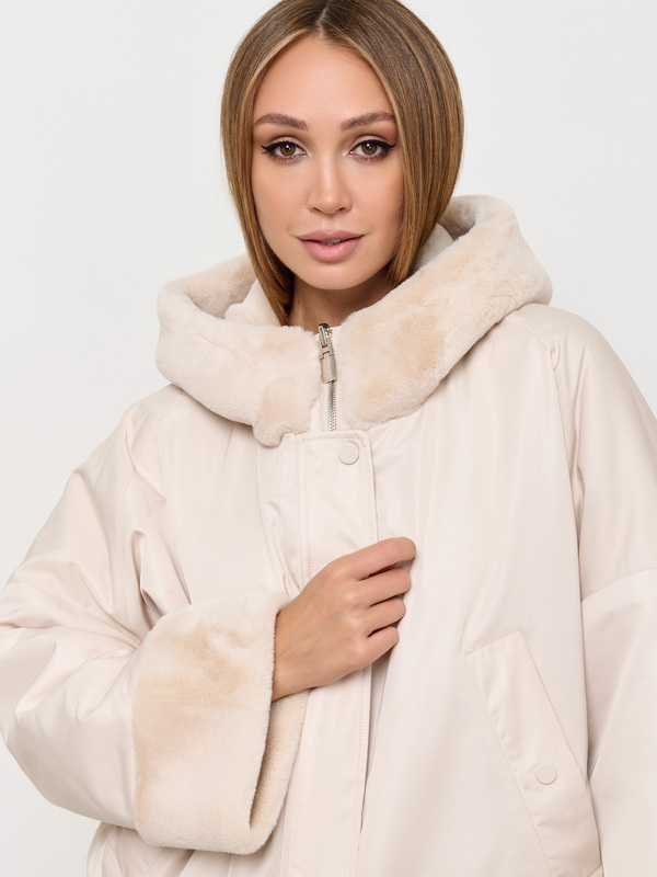 Куртка утепленная (из искусственного меха) Franco Vello, фото 2