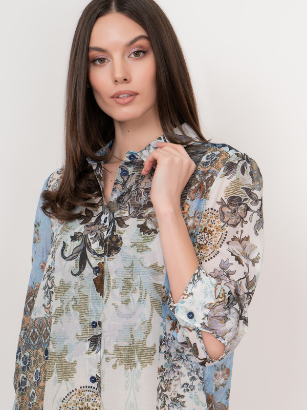 Э22D1675/22-01 Блуза (удлиненная) Donne da Sogno