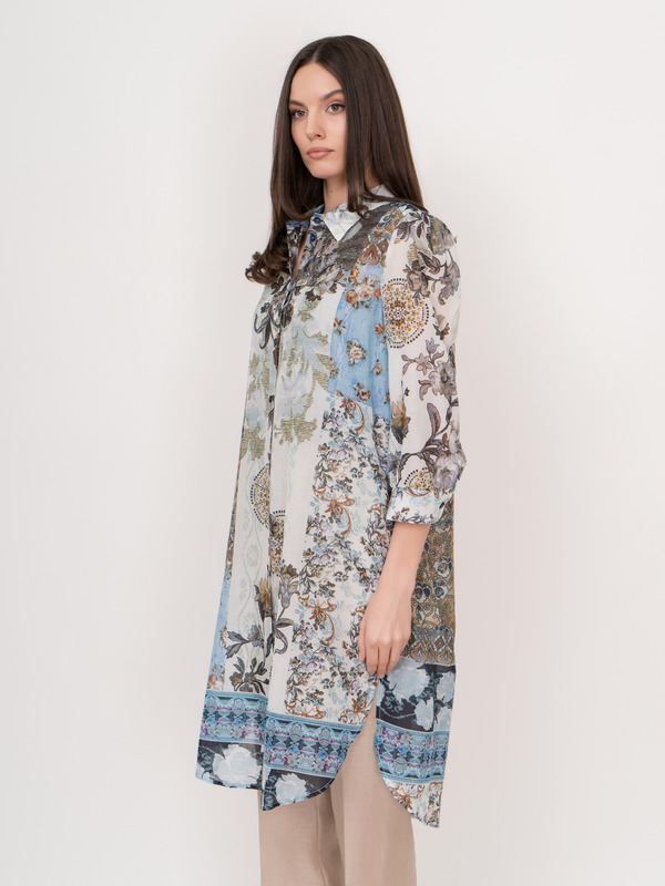 Э22D1675/22-01 Блуза (удлиненная) Donne da Sogno