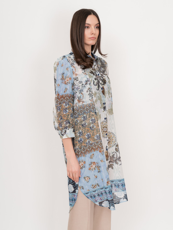 Э22D1675/22-01 Блуза (удлиненная) Donne da Sogno