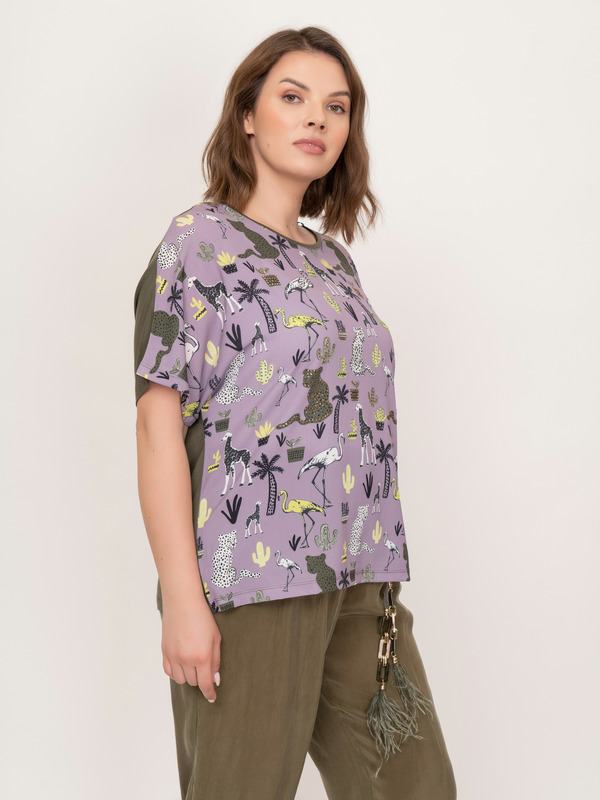 Э2203-121/21-01 Блуза тр. Franco Vello