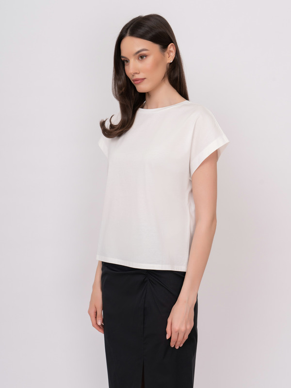 Э39410522 JADI/22-01 Джемпер с коротким рукавом Marella