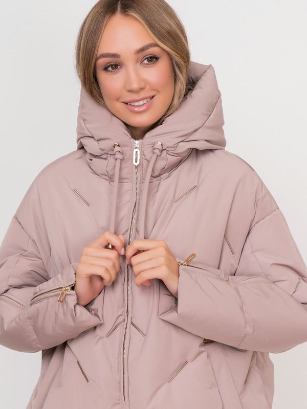 Э45T519/м/21-02 Куртка (пуховик) Stilnology