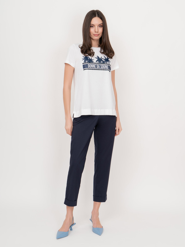 Э22D1729/22-01 Джемпер с короким рукавом Donne da Sogno