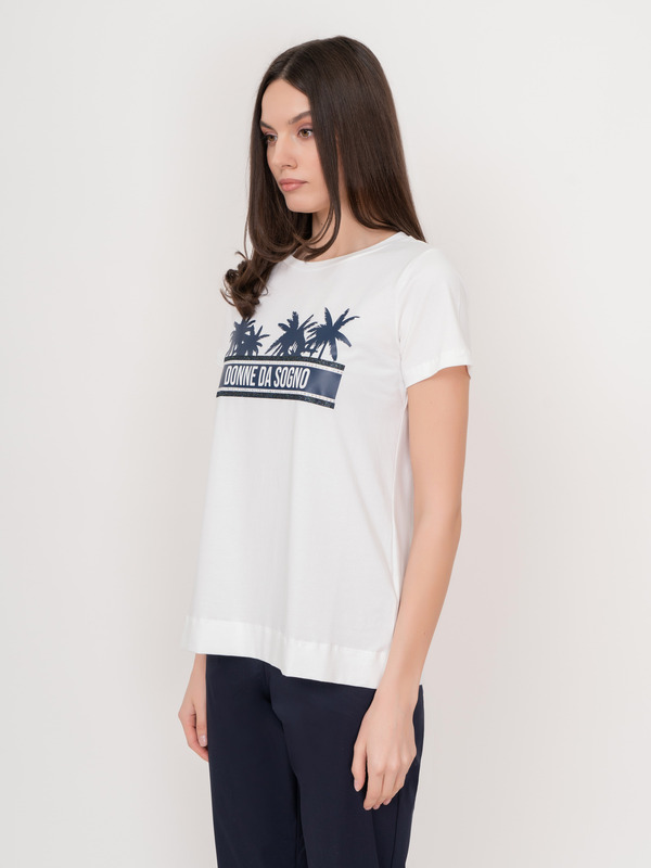 Э22D1729/22-01 Джемпер с короким рукавом Donne da Sogno