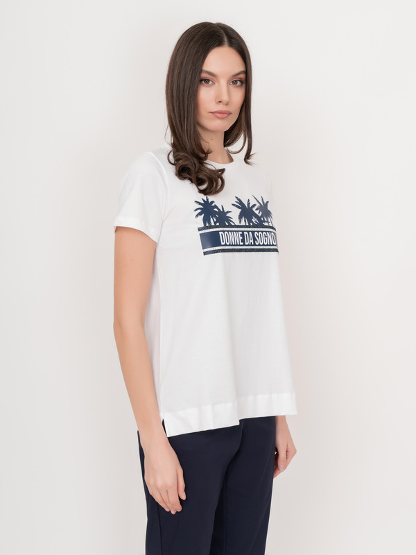 Э22D1729/22-01 Джемпер с короким рукавом Donne da Sogno