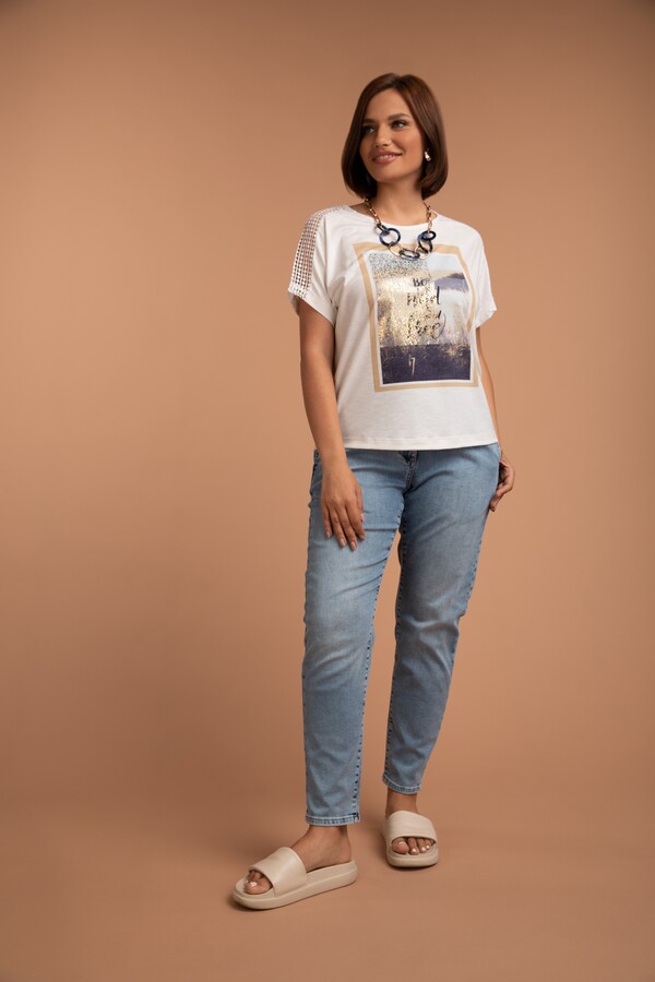 Э7206-122/22-01 Брюки джинсовые Franco Vello