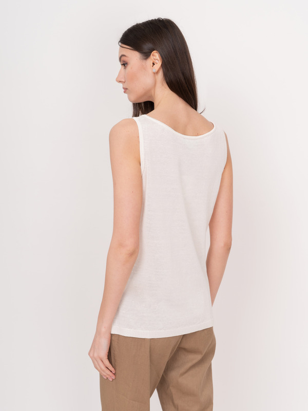 ЭCUNICOLO/22-01 Майка (топ) трикотажная Luisa Spagnoli