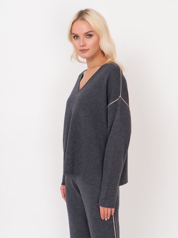 Э812283/20013/21-02 Пуловер Unq