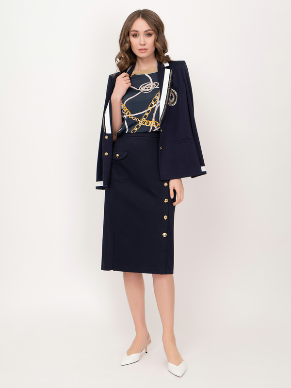 Э5M816/21-01 Блузка Elisa Fanti