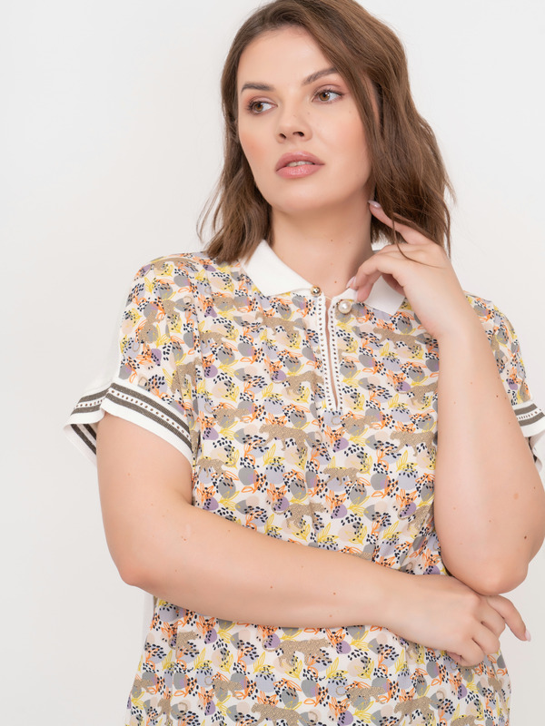 Э5187-121/21-01 Блуза тр. Franco Vello