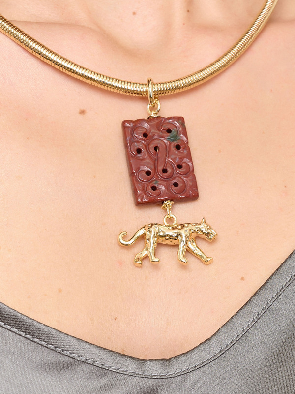 Э438595/24-02 Колье Лукоморье Ярославна