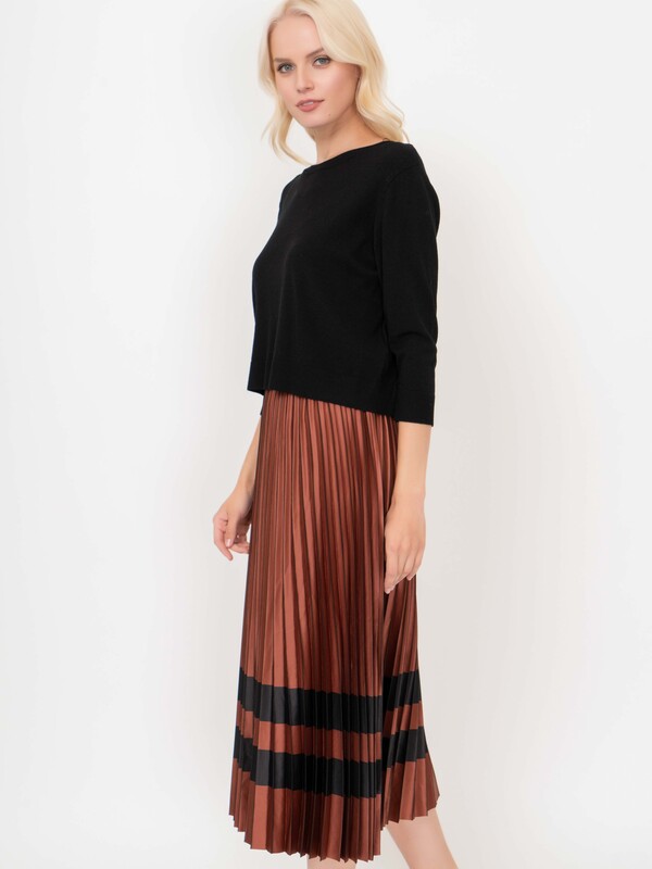 Э6140/4490/20-02 Платье+джемпер Vera Mont