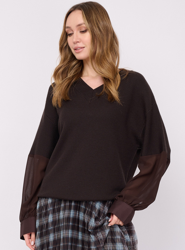 5090-227/26-02 Пуловер вязаный Franco Vello