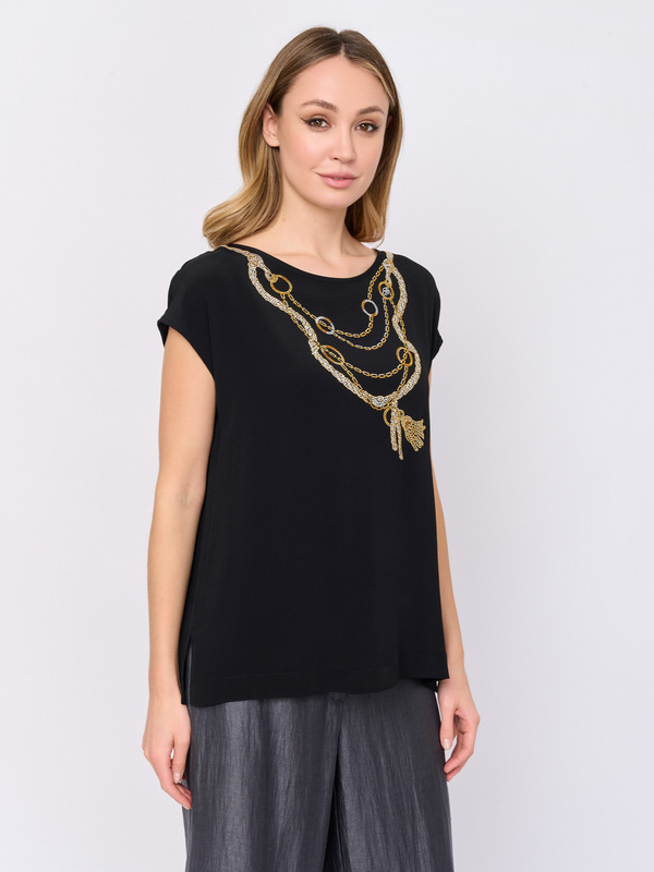 ЭFAUSTA 205/м/25-01 Блузка Moretti