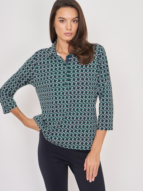 Э122360/22-02 Джемпер (с воротом поло) Rabe