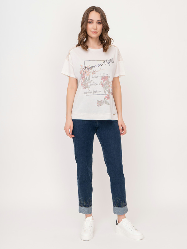 Э7144-121/21-01 Брюки джинсовые Franco Vello