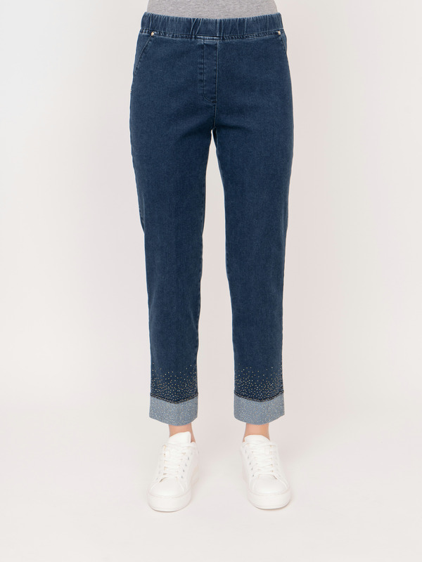 Э7144-121/21-01 Брюки джинсовые Franco Vello