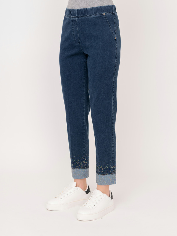 Э7144-121/21-01 Брюки джинсовые Franco Vello