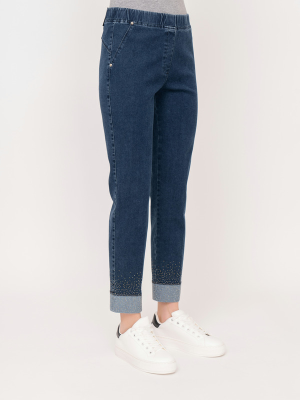 Э7144-121/21-01 Брюки джинсовые Franco Vello