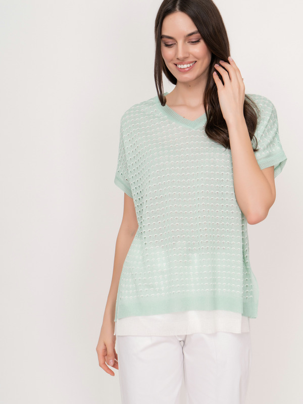 Э5293-122/22-01 Пуловер Franco Vello