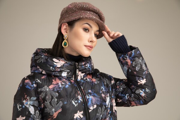 Э3195-222/м/21-02 Пальто утепленное Franco Vello