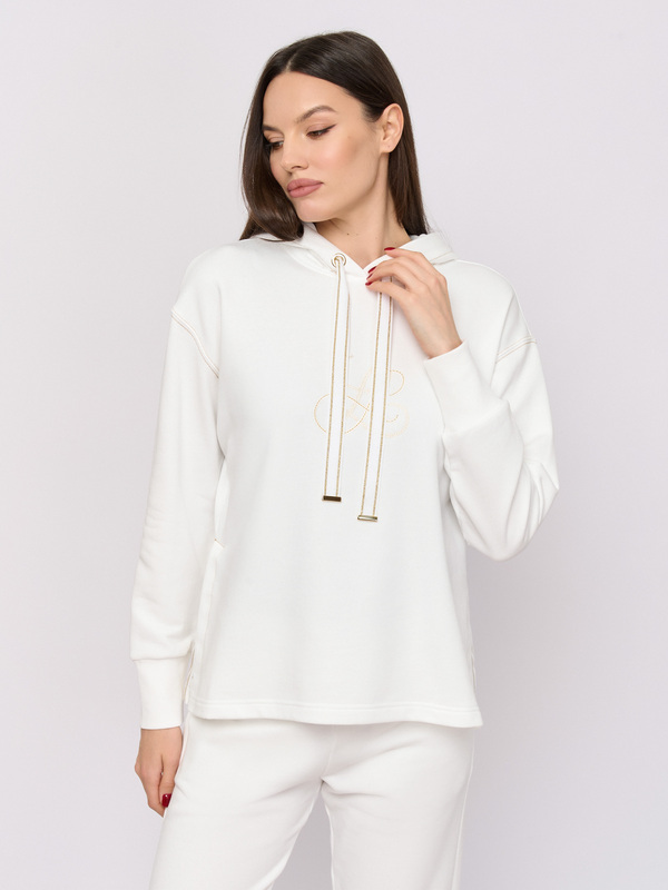 С BRAVATA/м/26-01 Джемпер типа толстовка Luisa Spagnoli