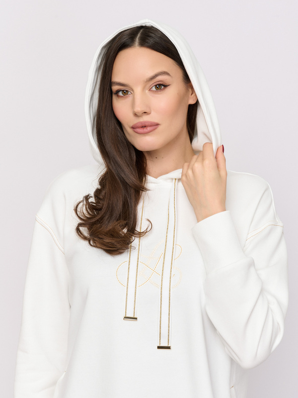 С BRAVATA/м/26-01 Джемпер типа толстовка Luisa Spagnoli