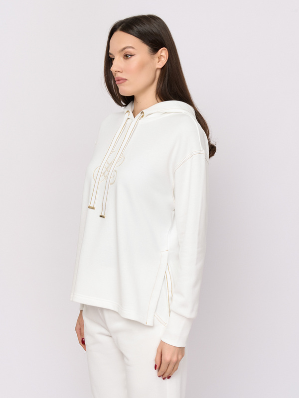 С BRAVATA/м/26-01 Джемпер типа толстовка Luisa Spagnoli