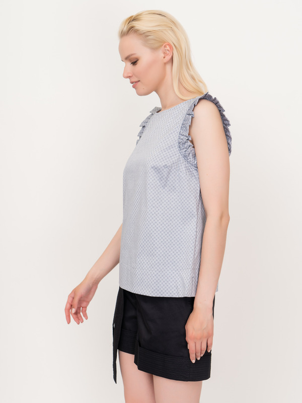 ЭQ91C197MDF-1421/21-01 Блуза IL Vento&La Seta