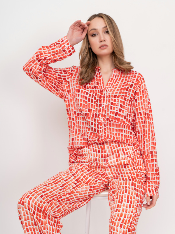 Э860011-21008/22-01 Блузка Samoon