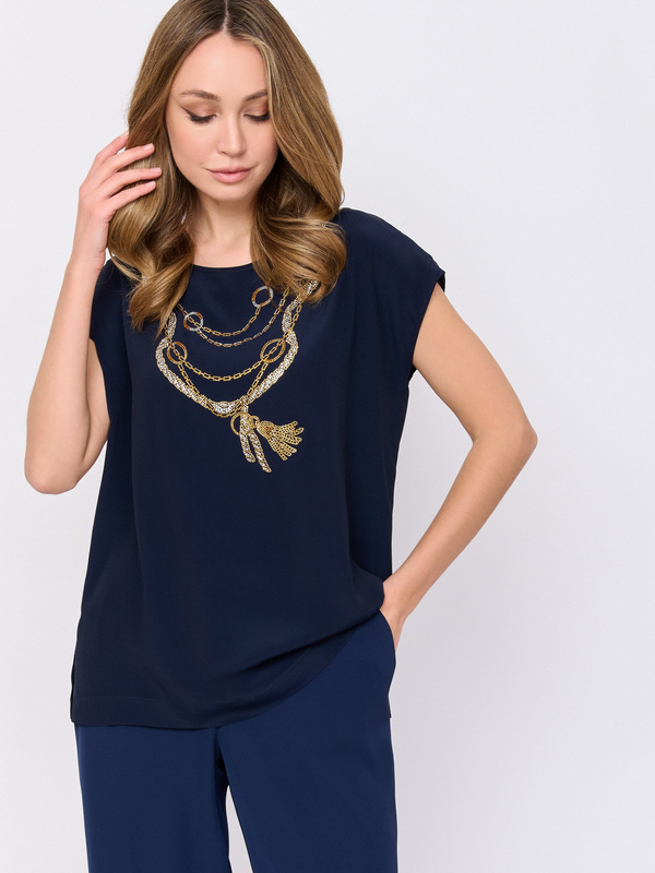 ЭFAUSTA 205/м/25-01 Блузка Moretti