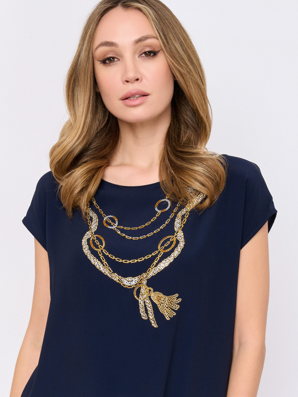 ЭFAUSTA 205/м/25-01 Блузка Moretti