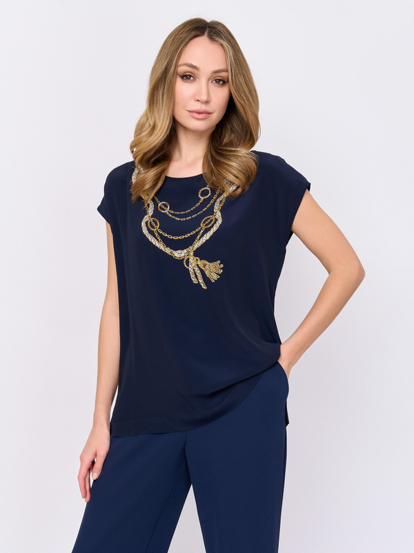 ЭFAUSTA 205/м/25-01 Блузка Moretti