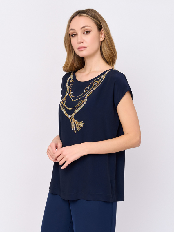 ЭFAUSTA 205/м/25-01 Блузка Moretti