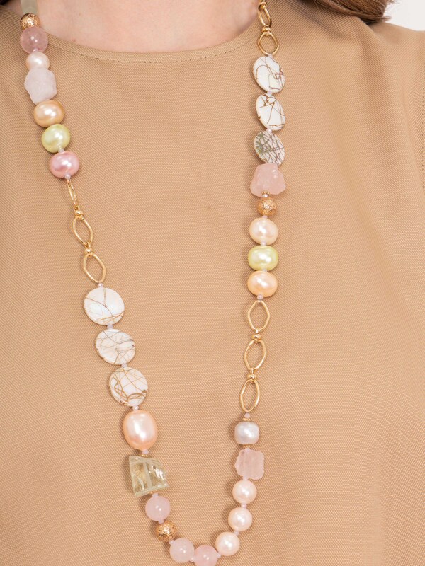 Э361510/22-01 Бусы Рождение Афродиты ср. Ярославна