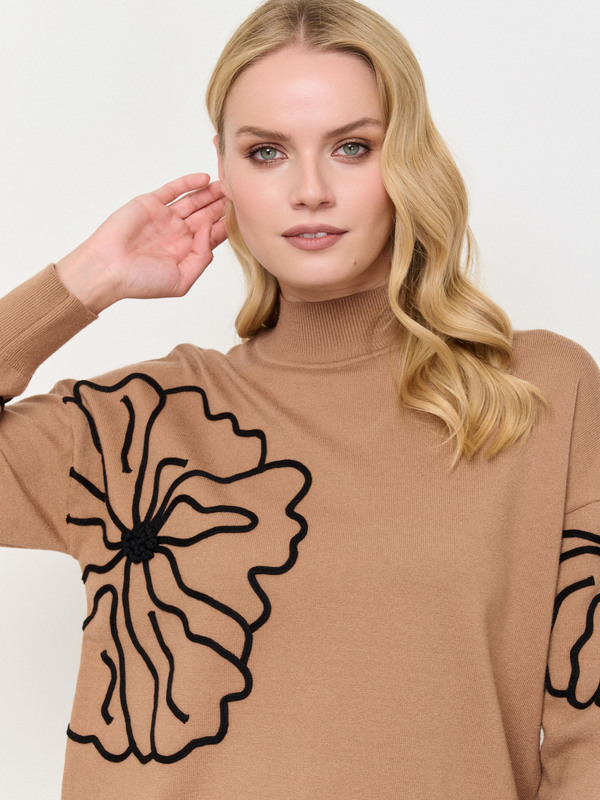 ЭAW443/м/24-02 Свитер LEO & UGO